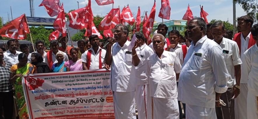 #DontStealOurLand, widespread protests break out, district to state, to national: Bhumi Adhikar Andolan