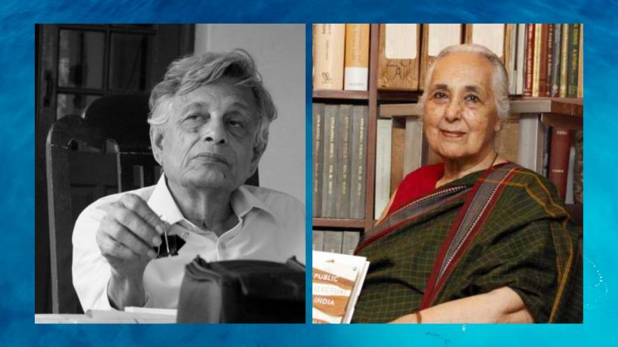 Irfan Habib and Romila Thapar 