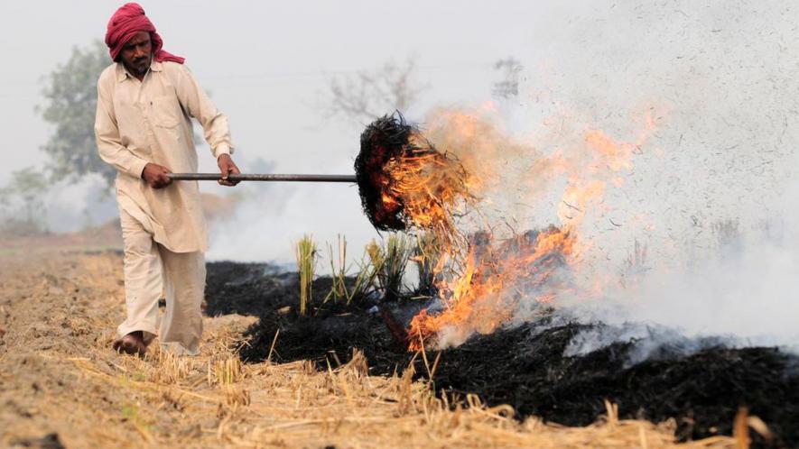 Farmers alleged the government was covering up own lapses, question why no industry or owner has been booked for contributing to air pollution.