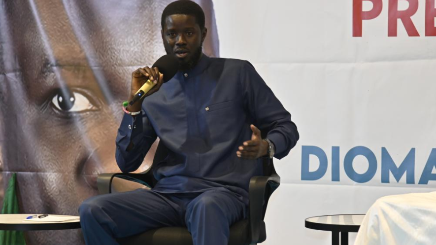 Senegal's President-elect Bassirou Diomaye Faye. Photo: Demba Gueye