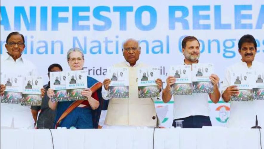 Congress on Friday released its manifesto for the 2024 Lok Sabha elections