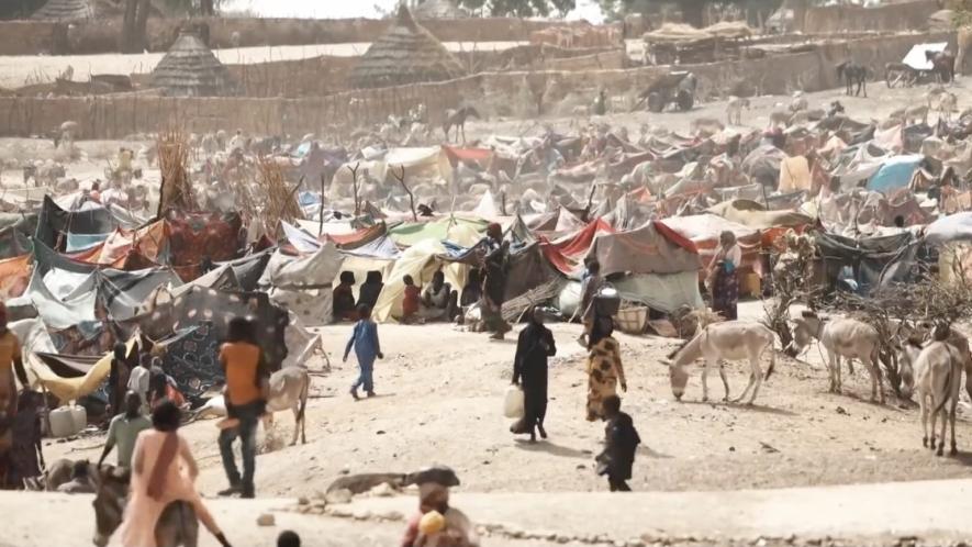 Sudanese refugees in Chad. Over 10 million people have been forcibly displaced in over a year of war in Sudan. Photo: Wikimedia commons