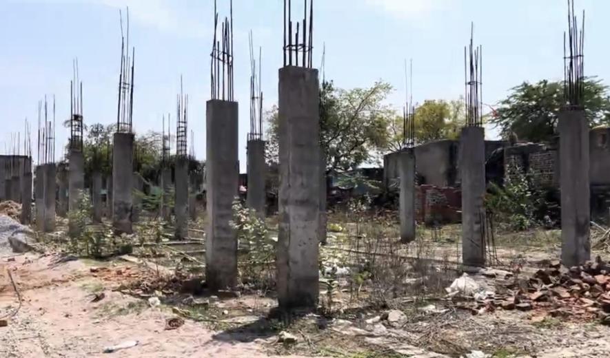 Under Construction AHP Building at Jhansi, Uttar Pradesh.