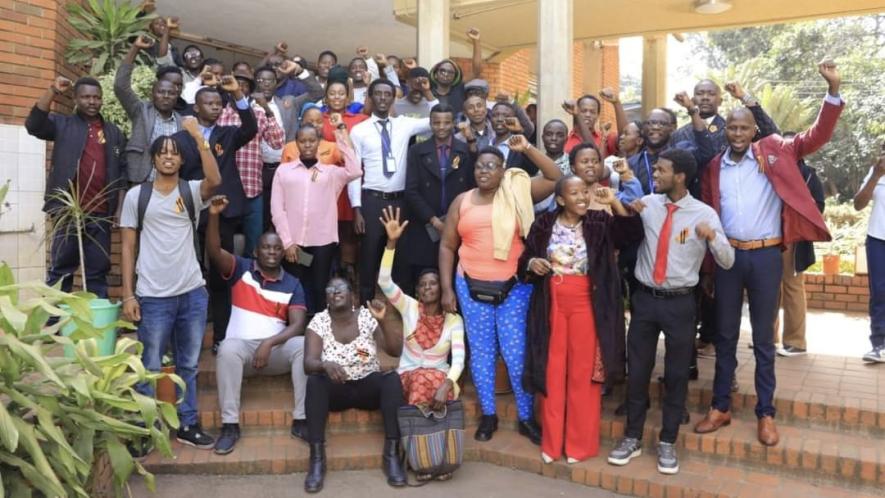 Kenyan students at the Fees Must Fall summit. Photo via Nicolas Mwangi