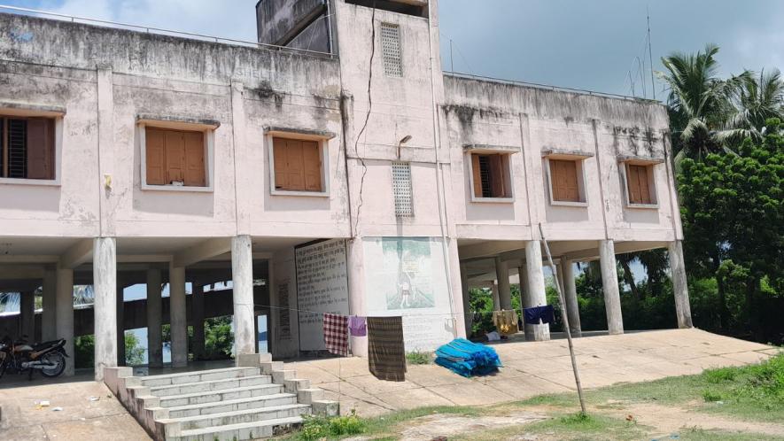 The Cyclone shelter that protects villagers during storm or cyclone