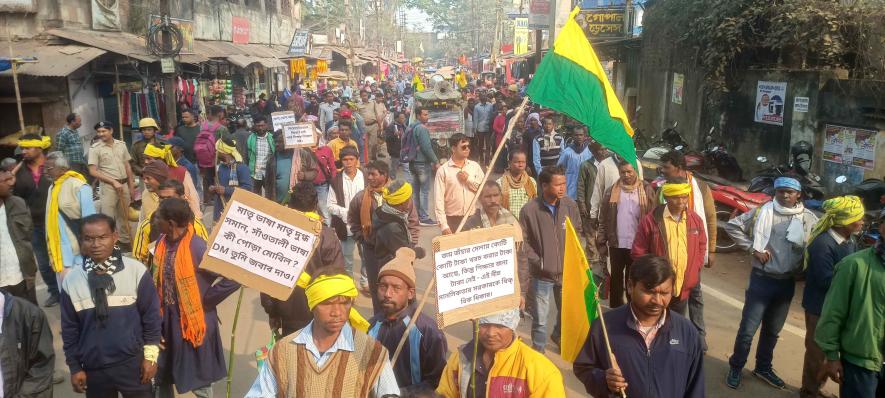 On  January 7, tribal people gathered in Bankura, submitting a deputation to Bankura District Magistrate  demanding work, education, health structure development in Jangalmahal. They do not want Joyjohar mela.