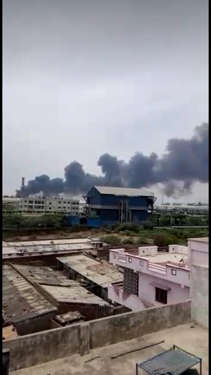 Dahej Guj Fire