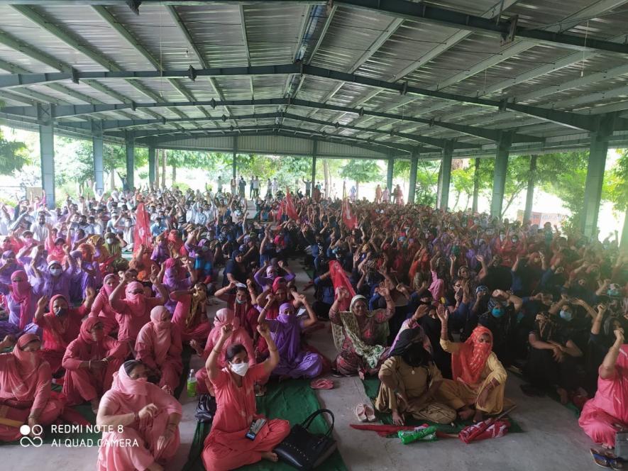 ASHA workers haryana on strike