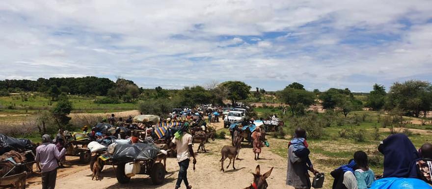 Sudanese protest against continuing atrocities by Rapid Support Forces militia