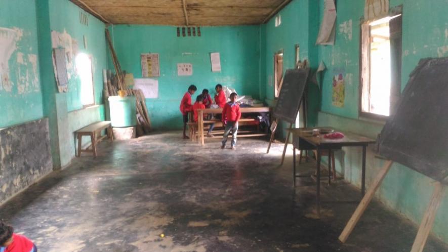 Several schools in the tea estates lack necessary infrastructure.